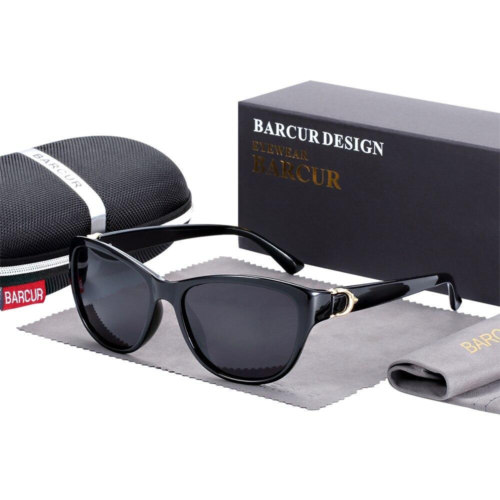 NEW TR90 Ladies and Woman Gradient Cat Eye Sunglasses Polarized Glasses In Modern Luxury Style and With UV Protection