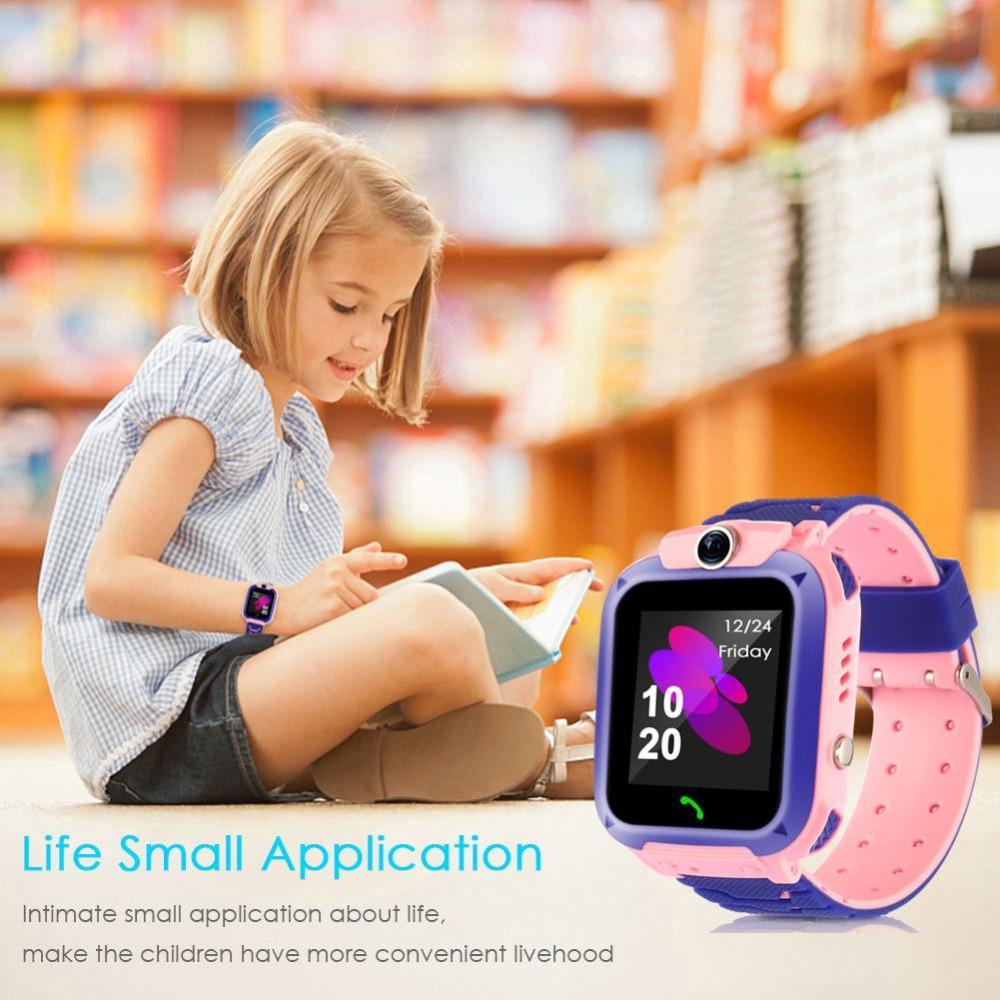 New Children's Smart Watch With SOS Smartwatch For Kids With Sim Card and Photo Camera Waterproof IP67 Protection Excelent Gift for Kids Support IOS and Android Sistems