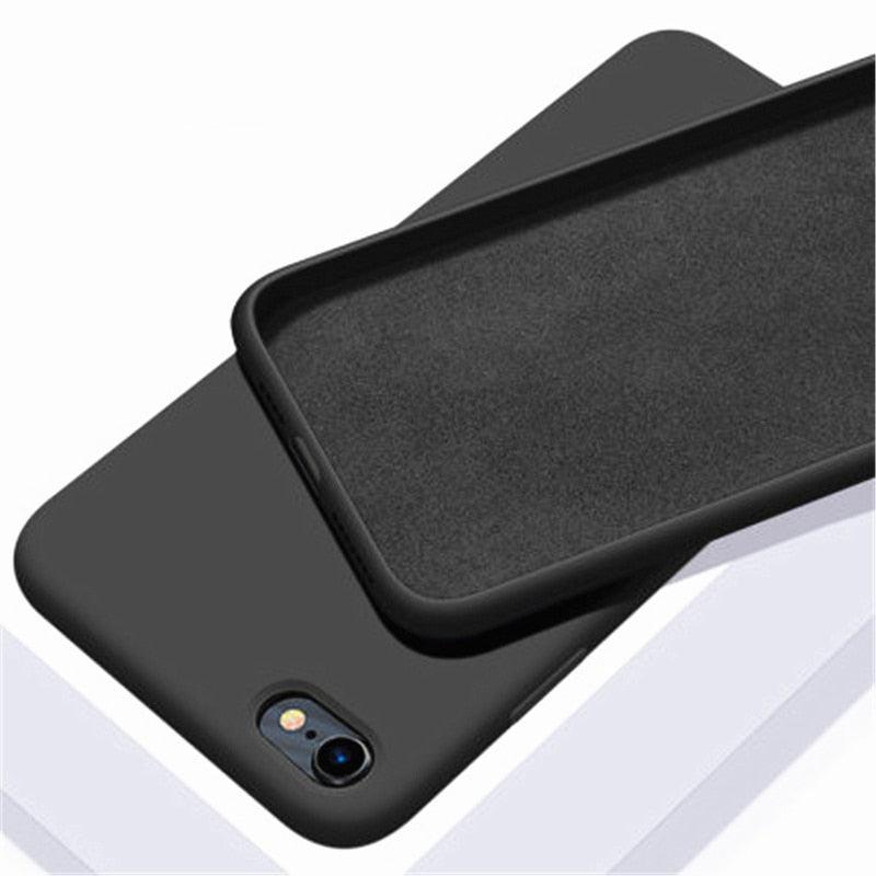 Soft-Touch Full-Body Protection Case For iPhone Case for iPhone 14 13 12 Pro Max Mini Cover Silicone Phone Case for iPhone Flexible Ergonomic Case Design for iphone