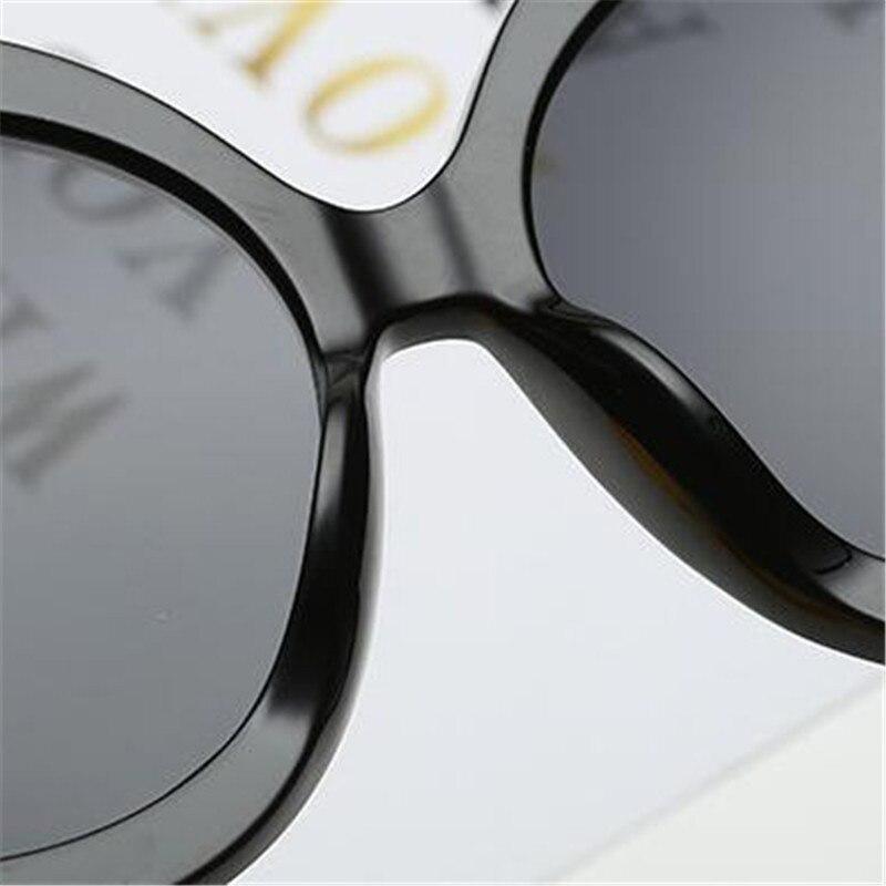 Luxury Round Oversized Big Frame Oval Vintage Elegant Woman Sunglasses Oculos De Sol Gafas