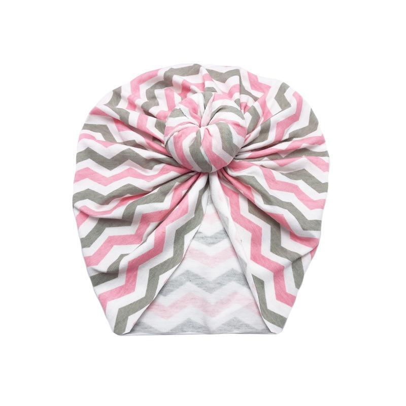 Infant Baby Headbands Solid Cotton Knot Turban Headband For Girls Beanie Hat Headwear For Girls