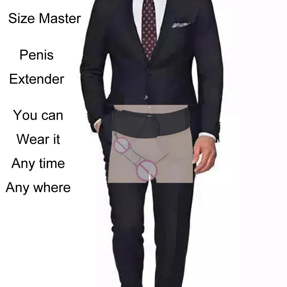 Super Penis Enlargement Extender Vacuum Stretcher Pump Hanger Bigger Enhancement