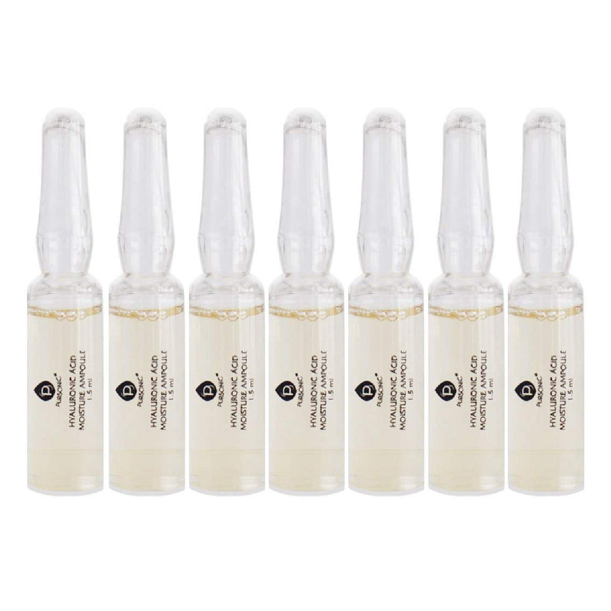 100% Hyaluronic Acid & Natural Moisturizing Serum Ampoule Set