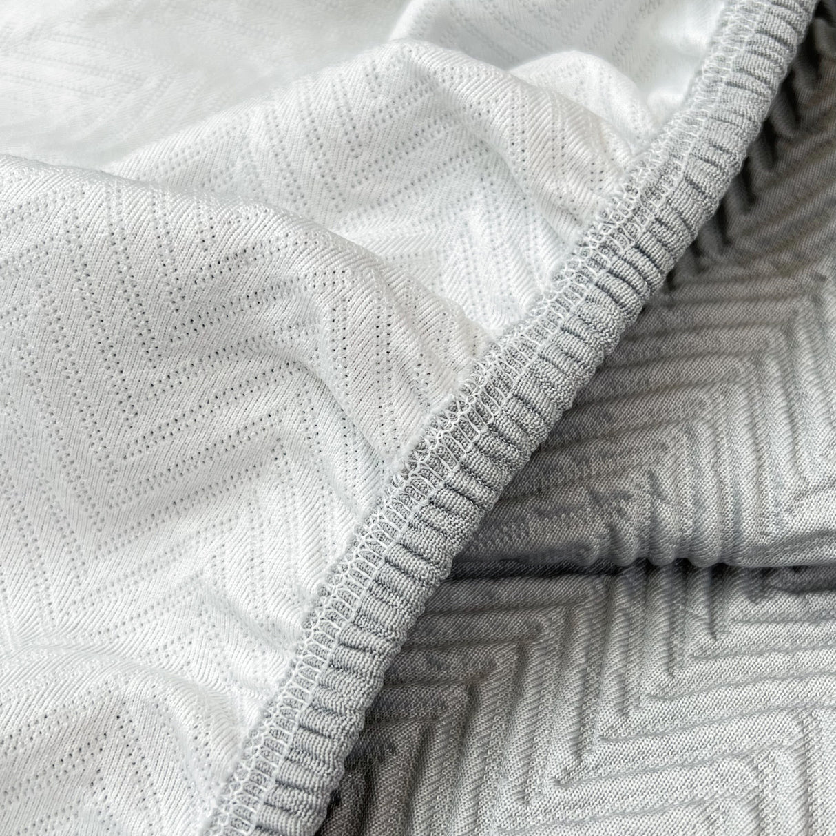 Cooling Stretchy Replacement Couch Cushion Covers for Sectional, Individual Couch Seat Cushion Covers