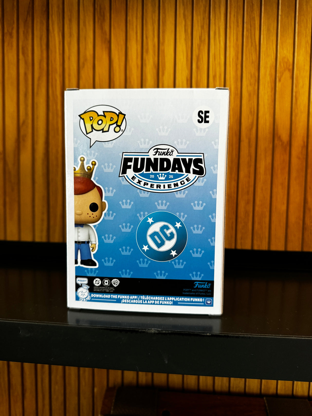 Funko Fundays Experience 2025: Pop! Originals DC Freddy Funko as Black Lantern () LE500