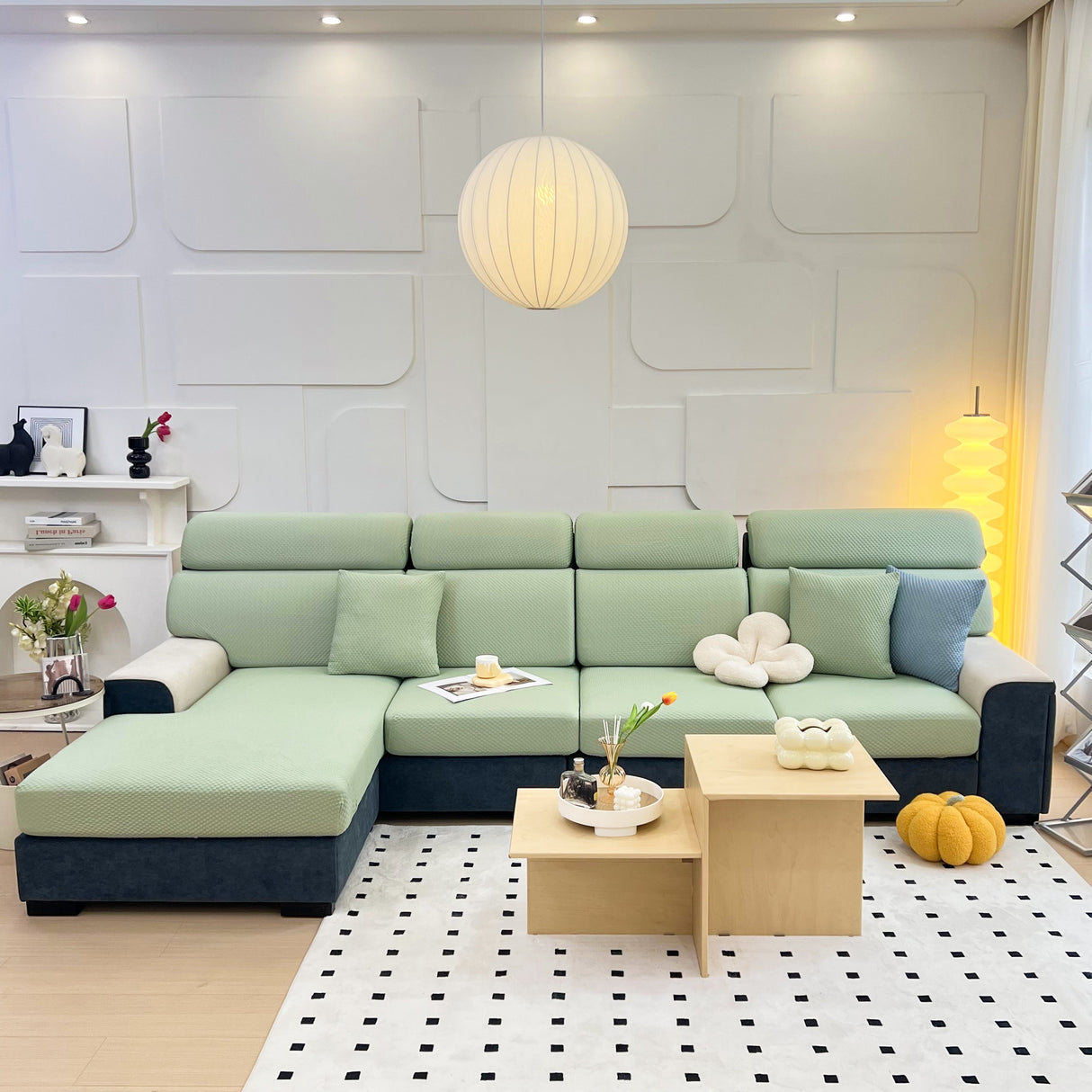 Cooling Stretch Sofa Seat Cushion Covers, Slip Covers for Cushions, Universal Couch Cushion Protector