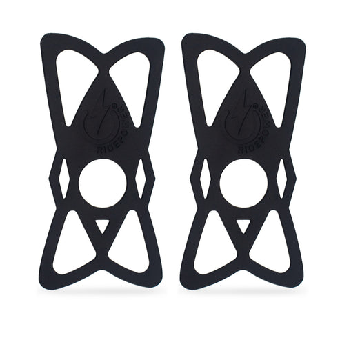 2 3/4" x 5 1/2" Large Silicone Sling for Phone Mounts-2 Pack by GloDea