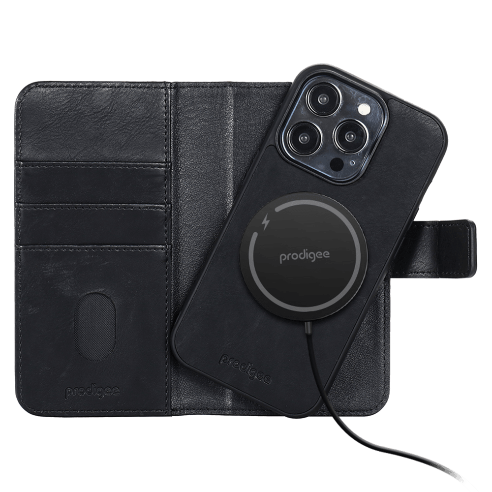 prodigee Folio Wallet MagSafe Case for Apple iPhone 15 Pro Max by prodigee