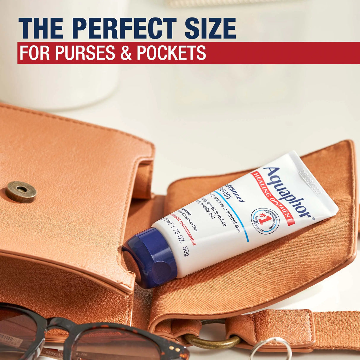 Aquaphor Healing Ointment Advanced Therapy Skin Protectant, Dry Skin Body Moisturizer, 1.75 Oz Tube, Pack of 3