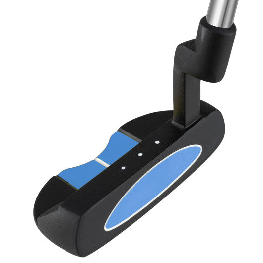 Junior Mallet Putter Individual Gold Club for Kids Ages 11-14-Blue