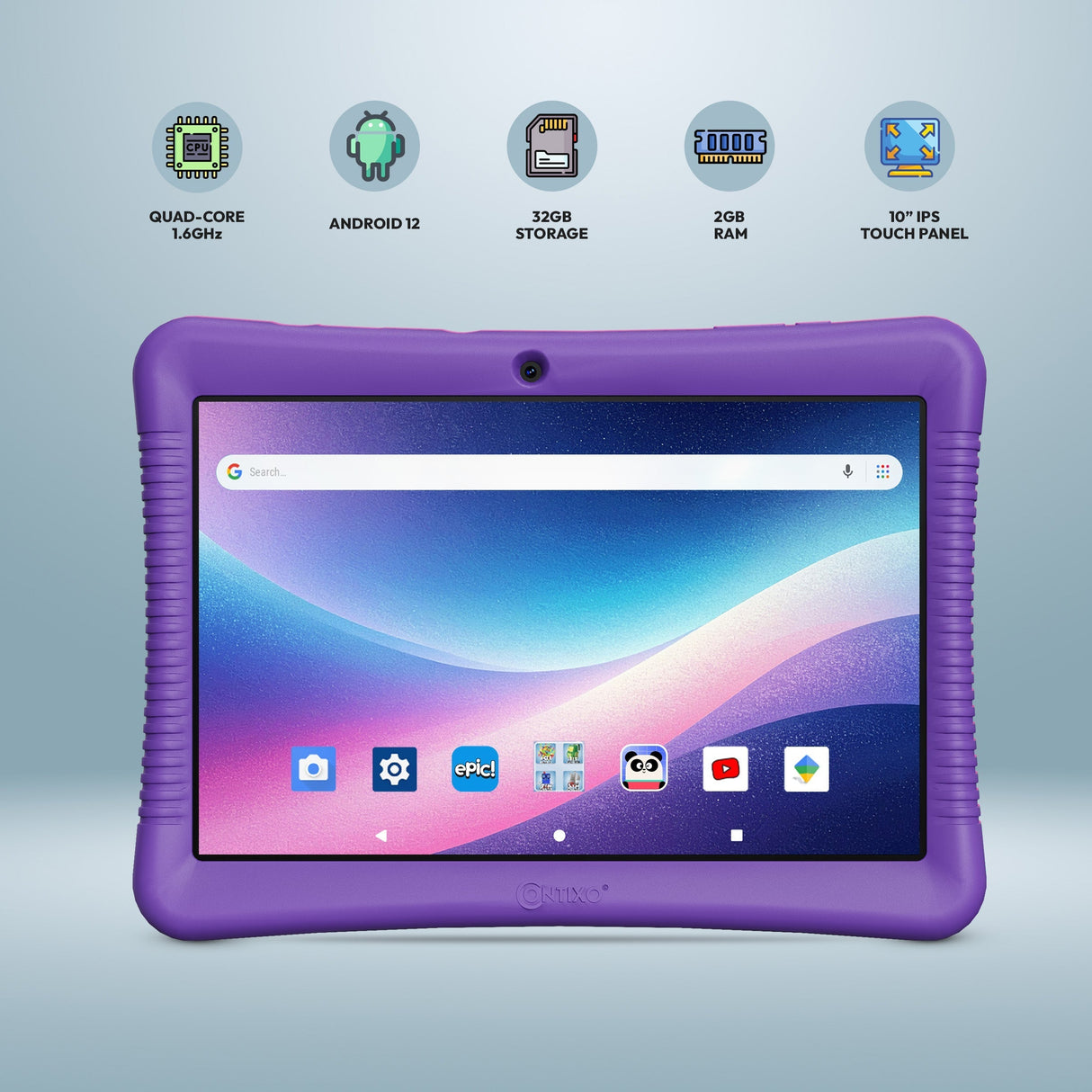 Contixo K102 10" Kids Tablet Featuring Disney E-Books