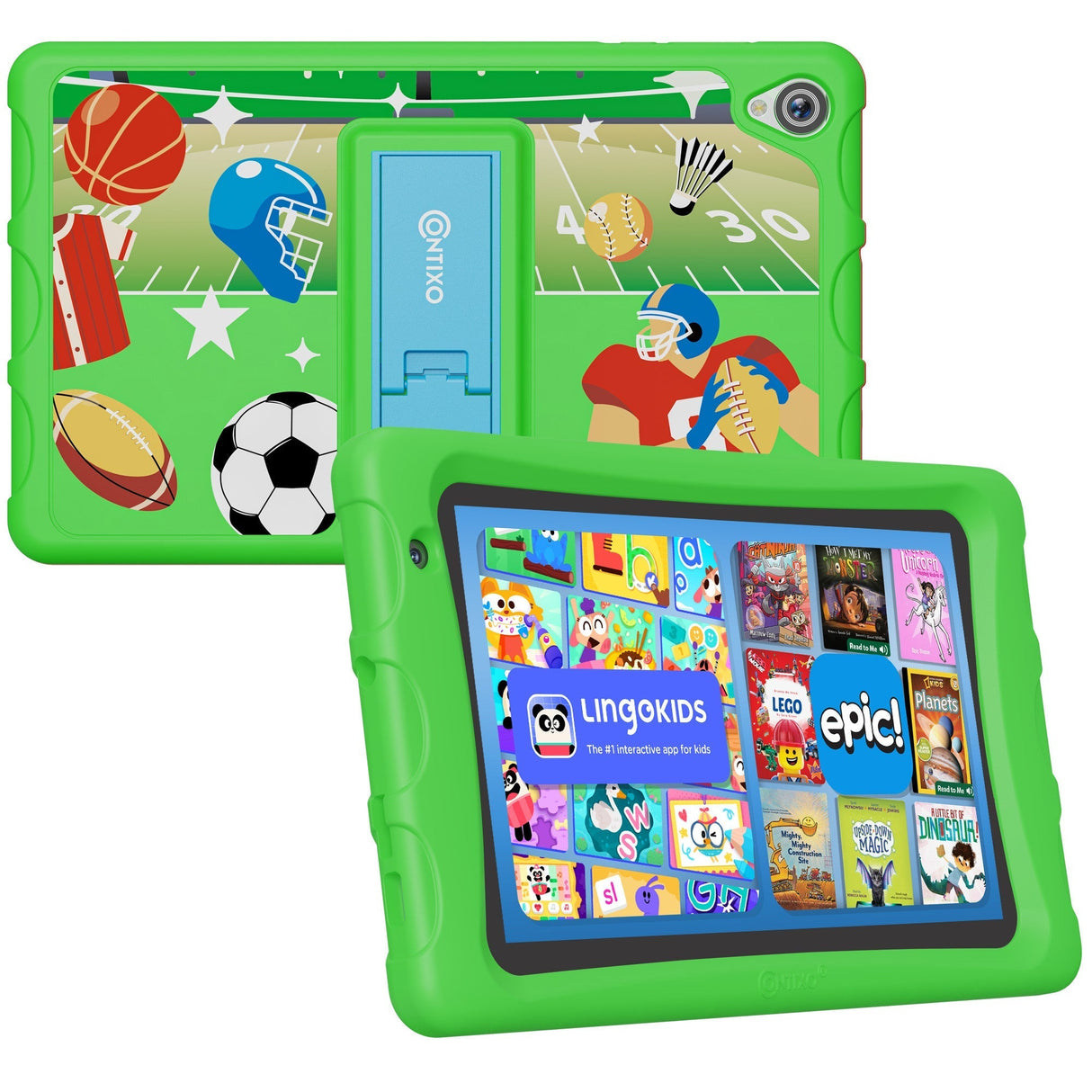 Contixo K81 8-Inch Kids Tablet Featuring 80 Disney EBooks - 4GB + 64GB
