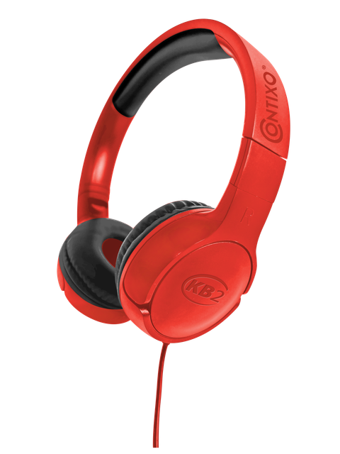 KB2 Kids Headphone (Red) by Contixo