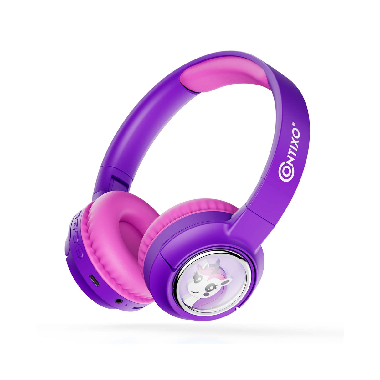 Contixo KB6 Kids Bluetooth Headphones (Purple) by Contixo