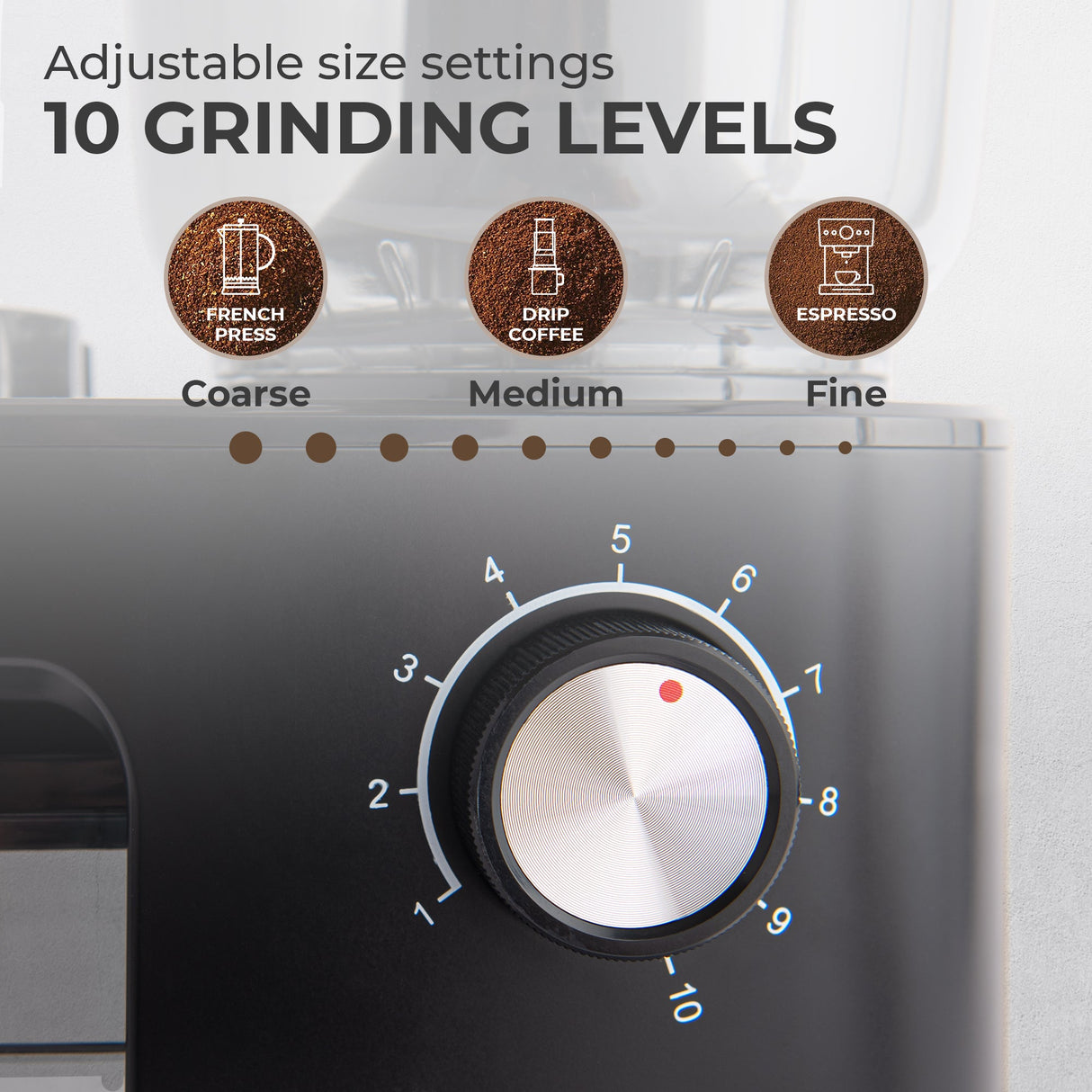 Burr Coffee Grinder, KF8061