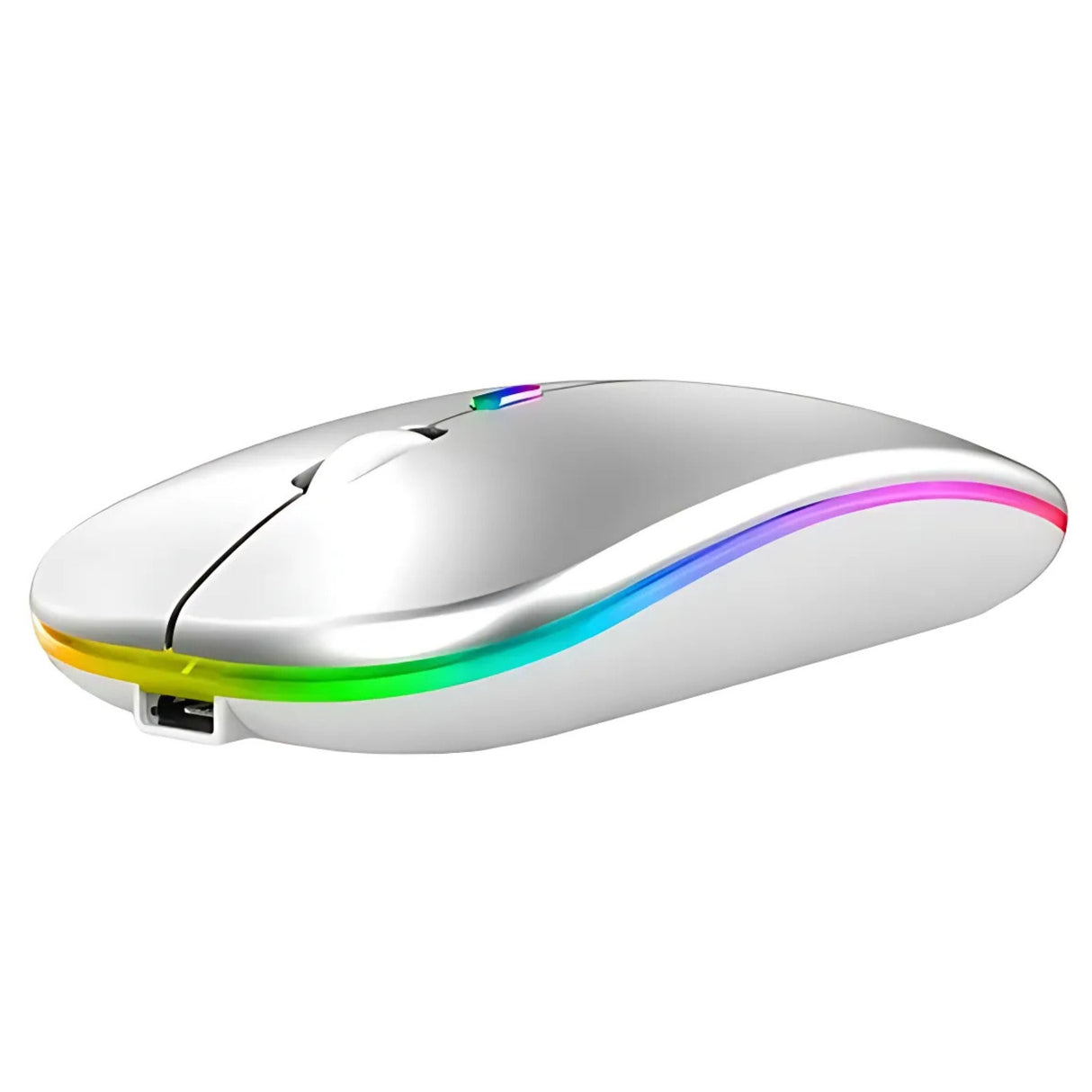 Wireless RGB Mouse Ð Silent Rechargeable Bluetooth Mouse with LED Backlight for PC & Laptop
