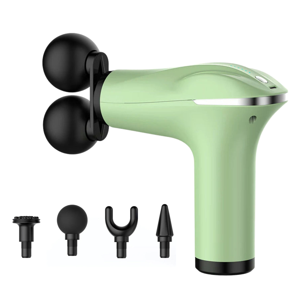 Dual Head Massage Gun Ð Handheld Deep Tissue Professional Massager