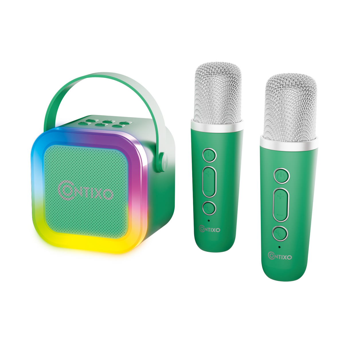 Contixo Kids Bluetooth Karaoke With Two Microphones