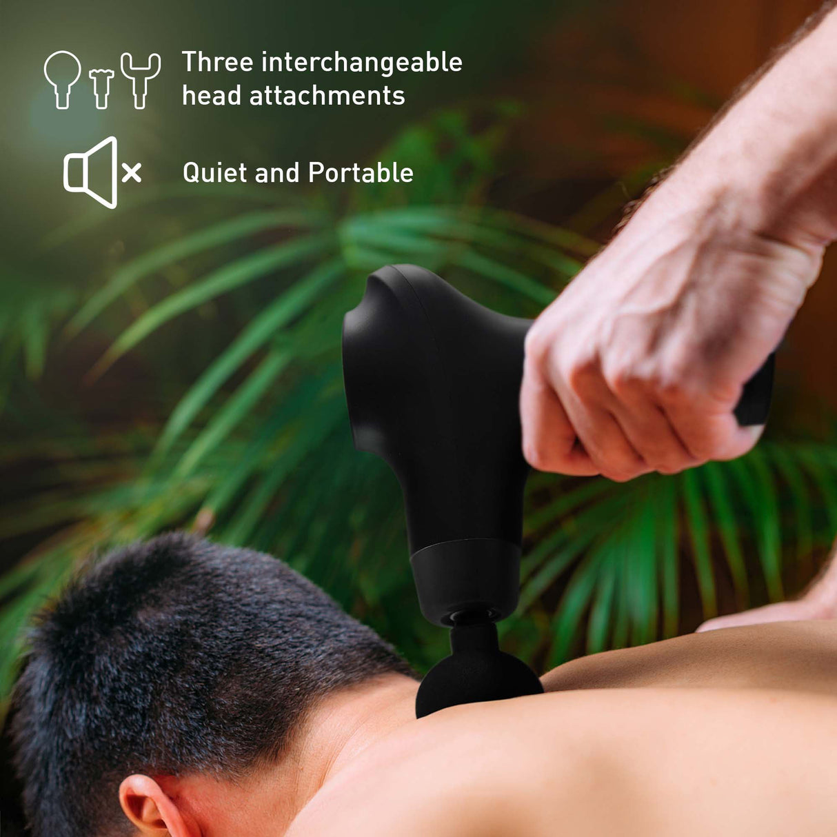 Pursonic EMS Wrist Massager & 3-Speed Massage Gun Bundle – Targeted Relief & Muscle Recovery for Hands, Wrists & Body