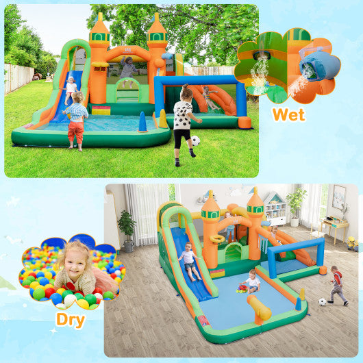 Kids Inflatable Water Slide for Yard Lawn (Without Blower)