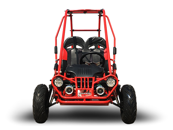 TrailMaster MINI XRX+ Kids Go Kart, 5.5hp Gas Engine with Electric Start, Remote Start/Kill, Ages 4-9
