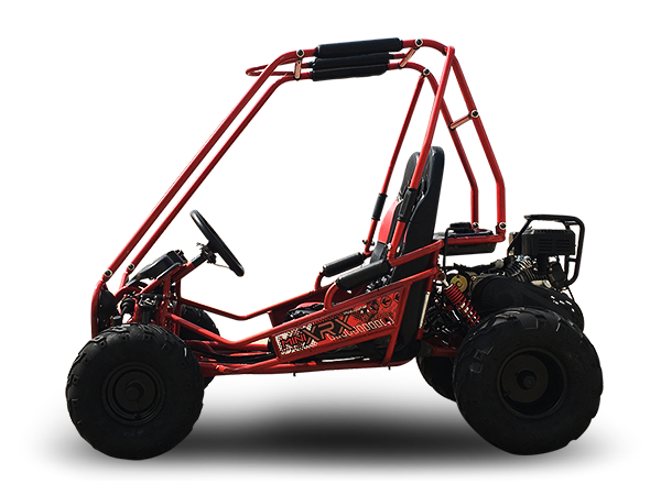 TrailMaster MINI XRX+ Kids Go Kart, 5.5hp Gas Engine with Electric Start, Remote Start/Kill, Ages 4-9