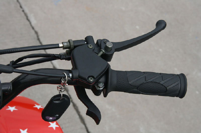 TrailMaster Mini Sport ATV 110, Gas Engine with Remote Start/Kill, Speed Governor, 6-inch Wheels