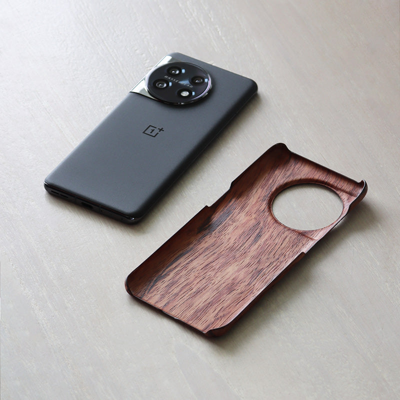 Slim Wood OnePlus Case by Komodoty