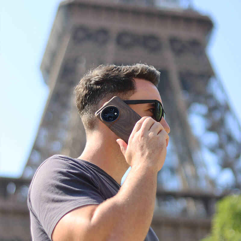 Slim Wood OnePlus Case by Komodoty