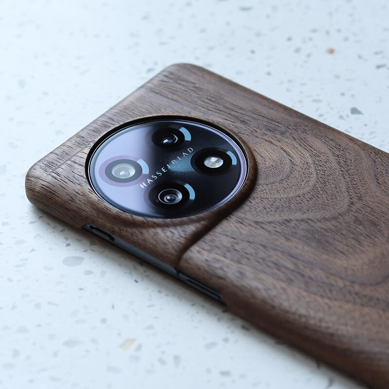 Slim Wood OnePlus Case by Komodoty