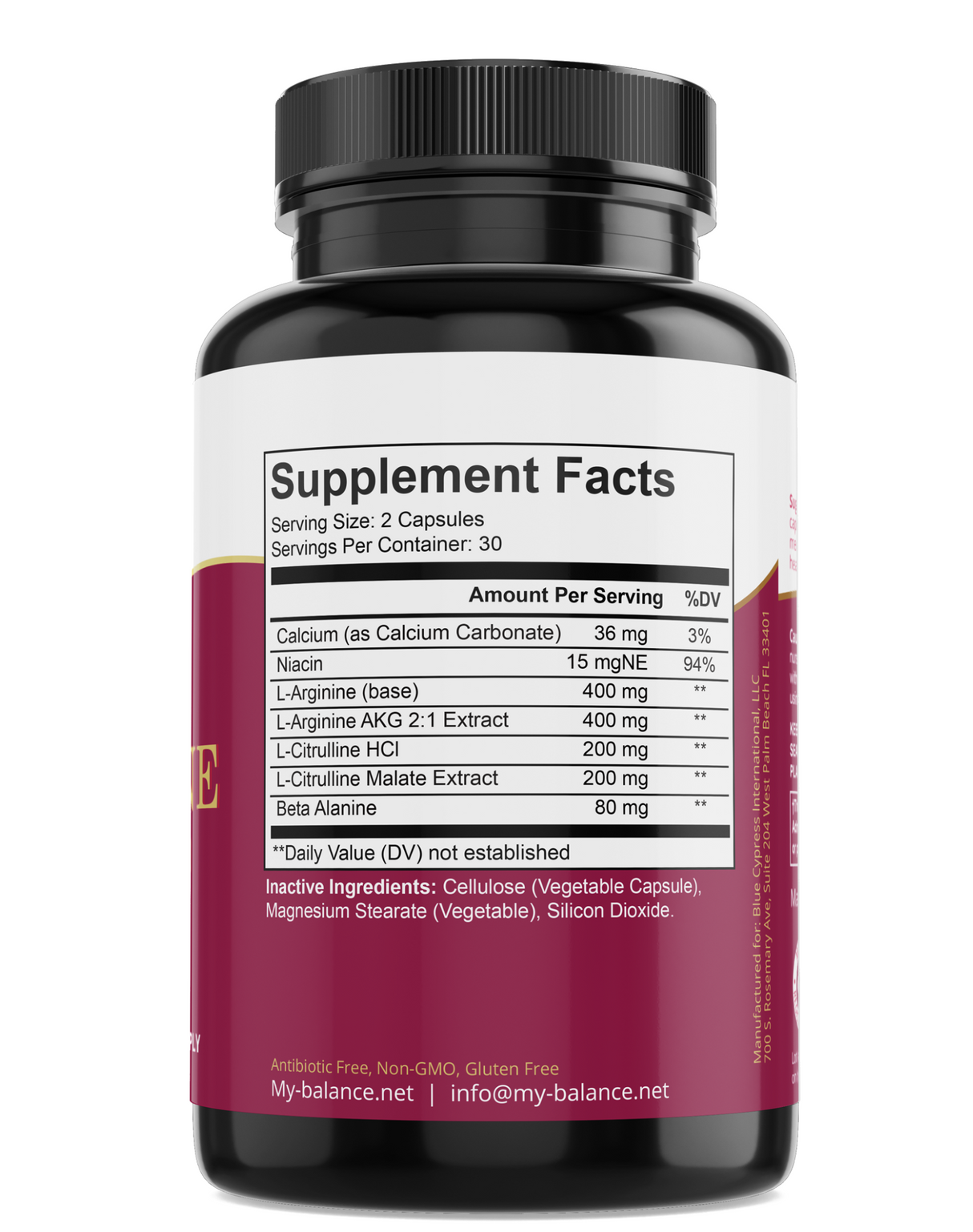 L-Arginine - Clean, Simple Formula