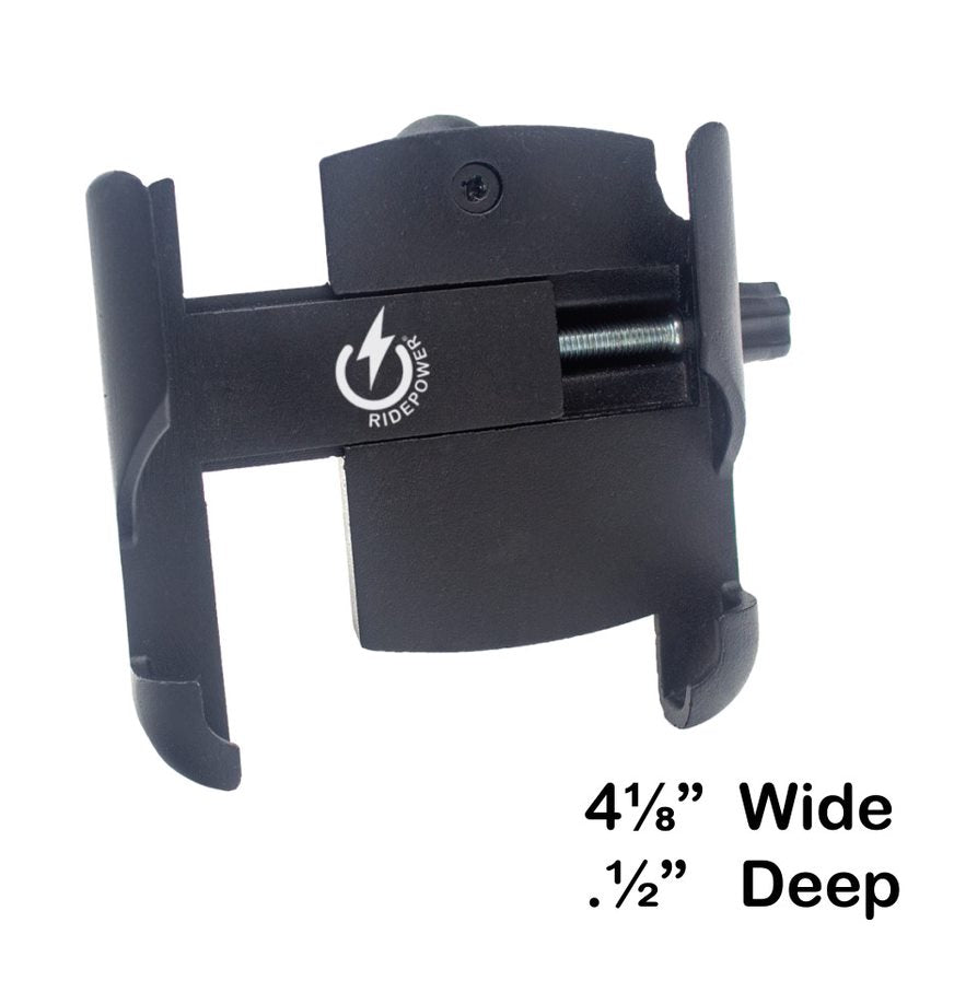 Large Metal Phone Mount with 2" handlebar Bracket by GloDea