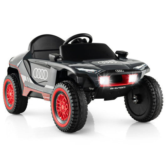 Licensed Audi Kids Ride On E-tron Racing Car-Gray
