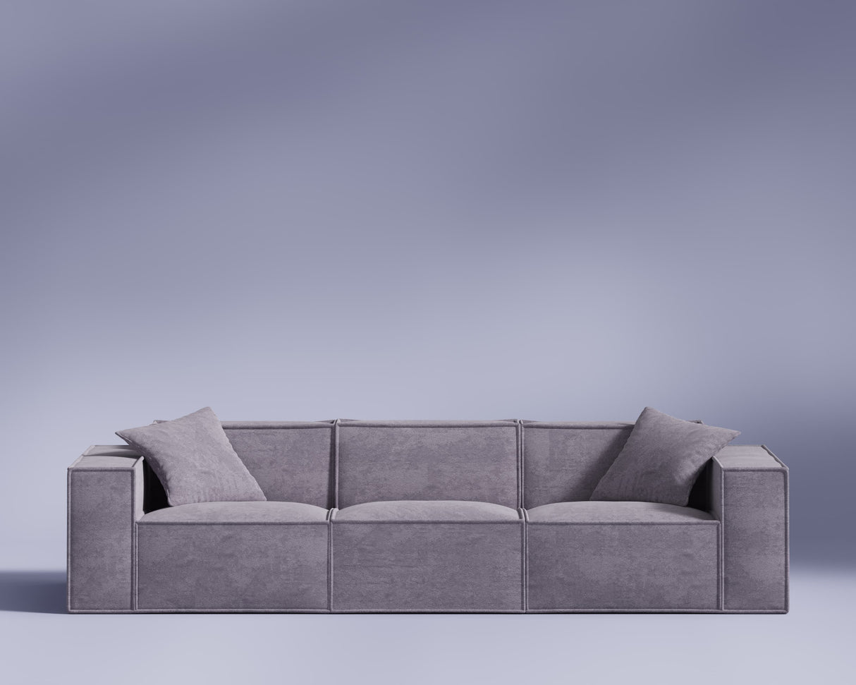 M1 Sofa Three Seater - Lithium Lavender