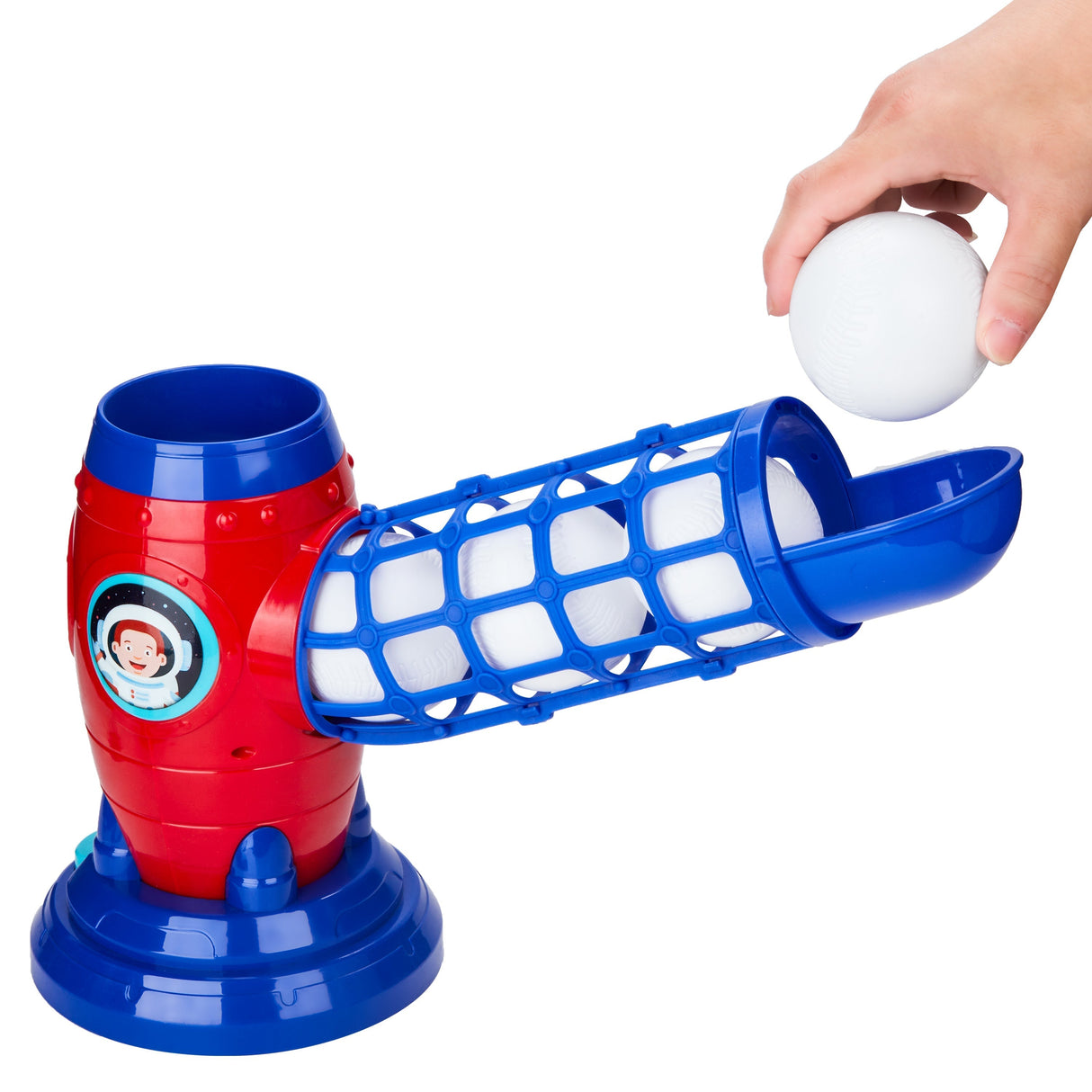 Contixo Kid's Toy T-Ball Set With 5 Balls and Collapsible Bat