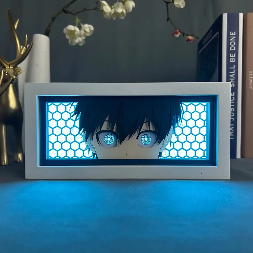 Lightbox Yoichi Isagi Blue Lock For Room Decoration