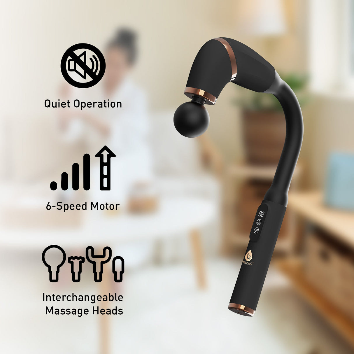 Ultimate U-Shaped Massage Gun by Pursonic