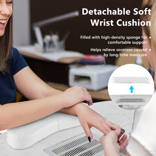 Kid Toy Storage Cabinet Drawer Chest with Wheels and Large Storage Cube Shelf-Black