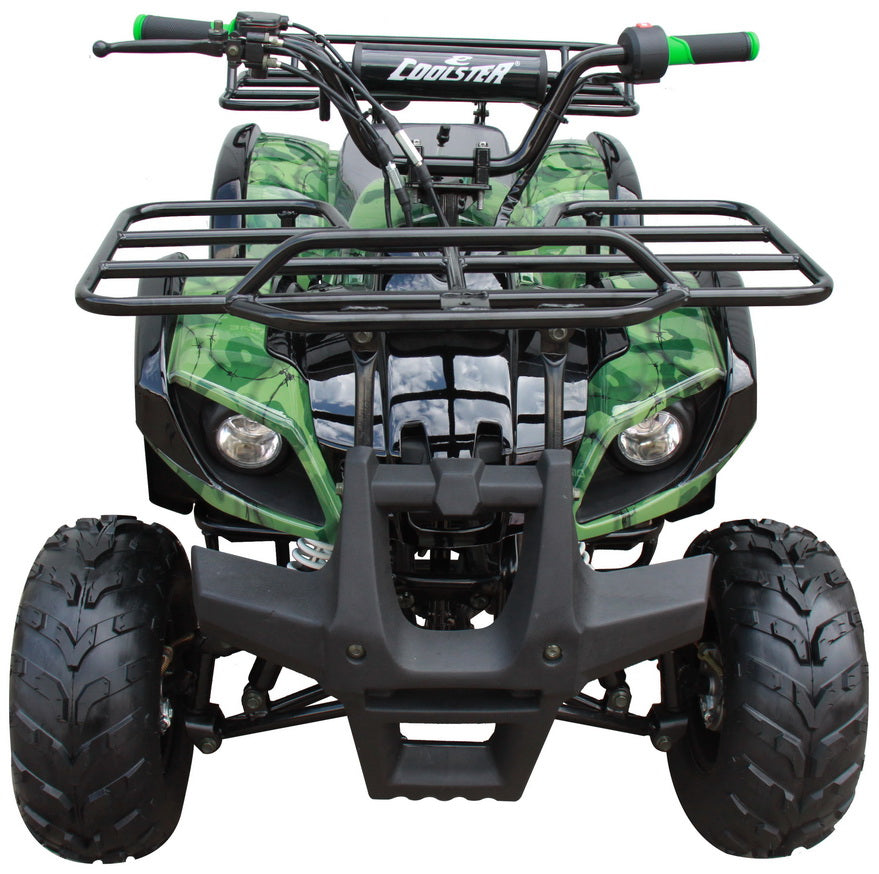 Mini 125cc Utility Style ATV, Electric Start, Automatic with Reverse, 7-inch Wheels, Ages 9-12