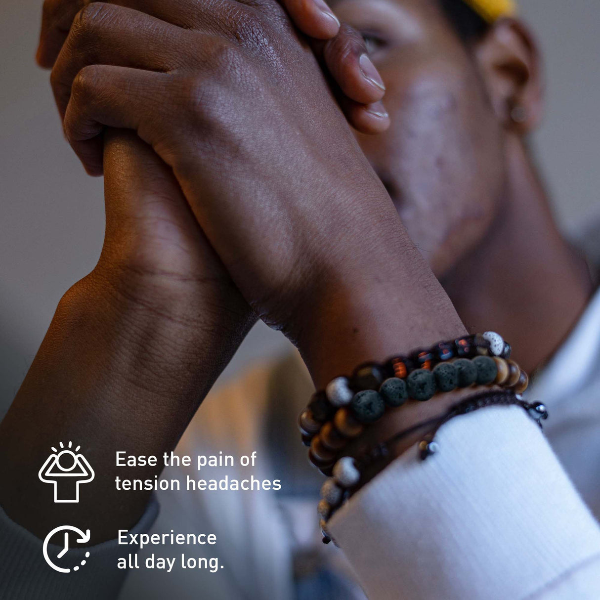 Pursonic Essential Oils Wellness Bundle – Includes Lava Stone Bracelet, 2-in-1 USB Diffuser, and 6-Pack of 100% Pure Aromatherapy Oils