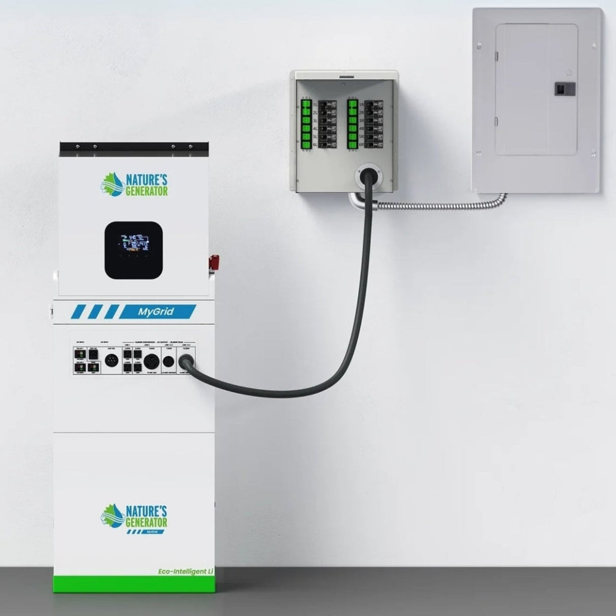 12-Circuit 120/240V 50A Non-Automatic Transfer Switch