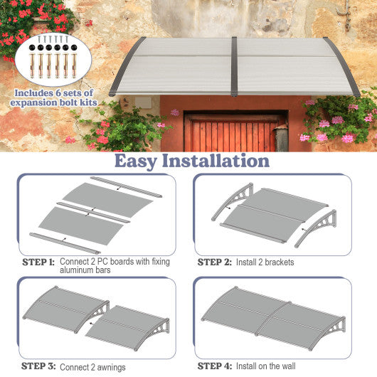 Pantry Cabinet with 2 Removable Shelves-White