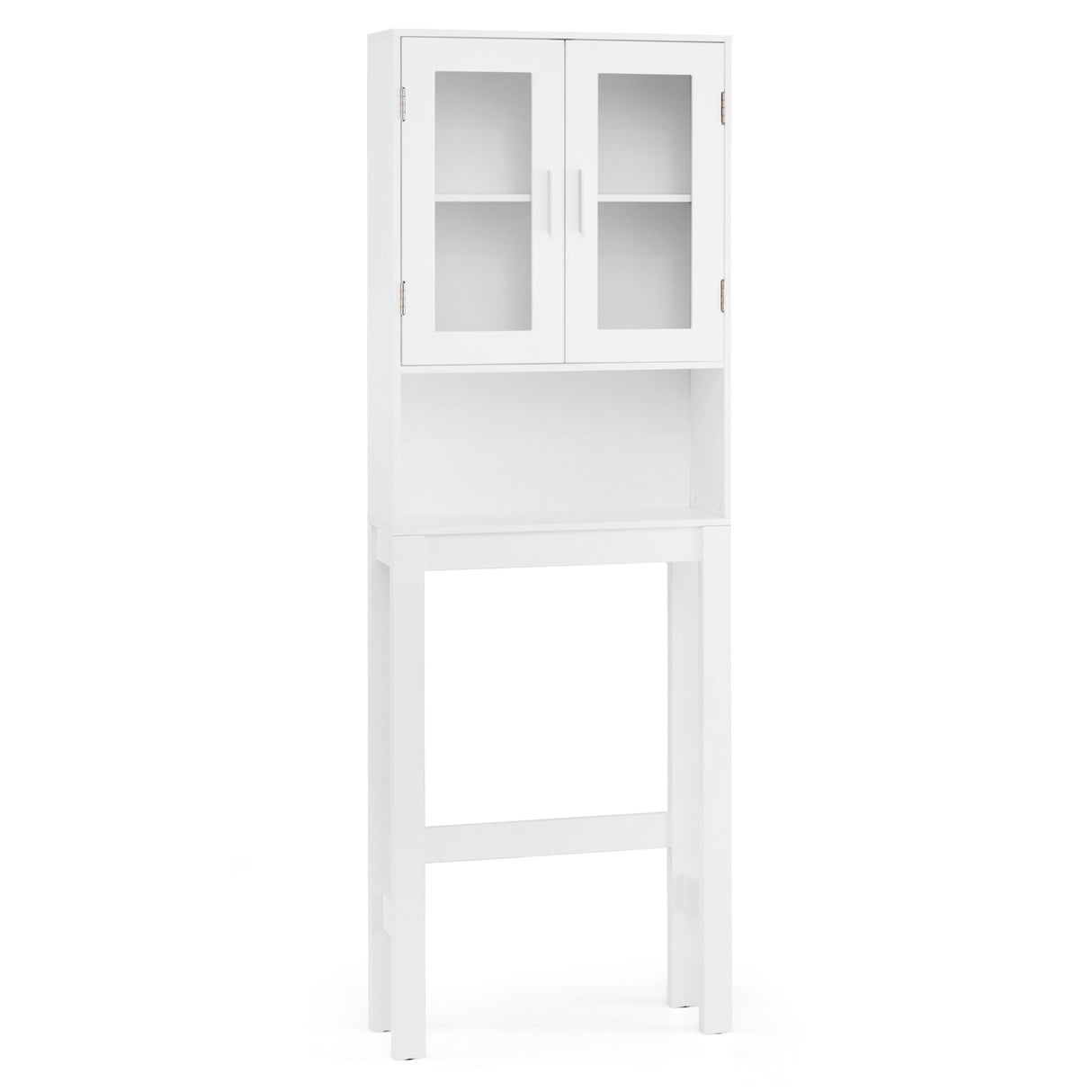 Over the Toilet Bathroom Storage Cabinet with Adjustable Shelf