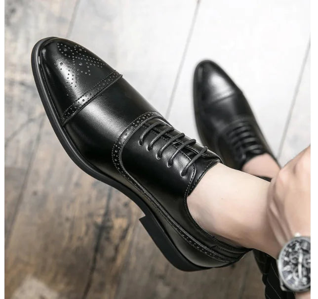 Pointed Leather Shoes for Elegant Style
