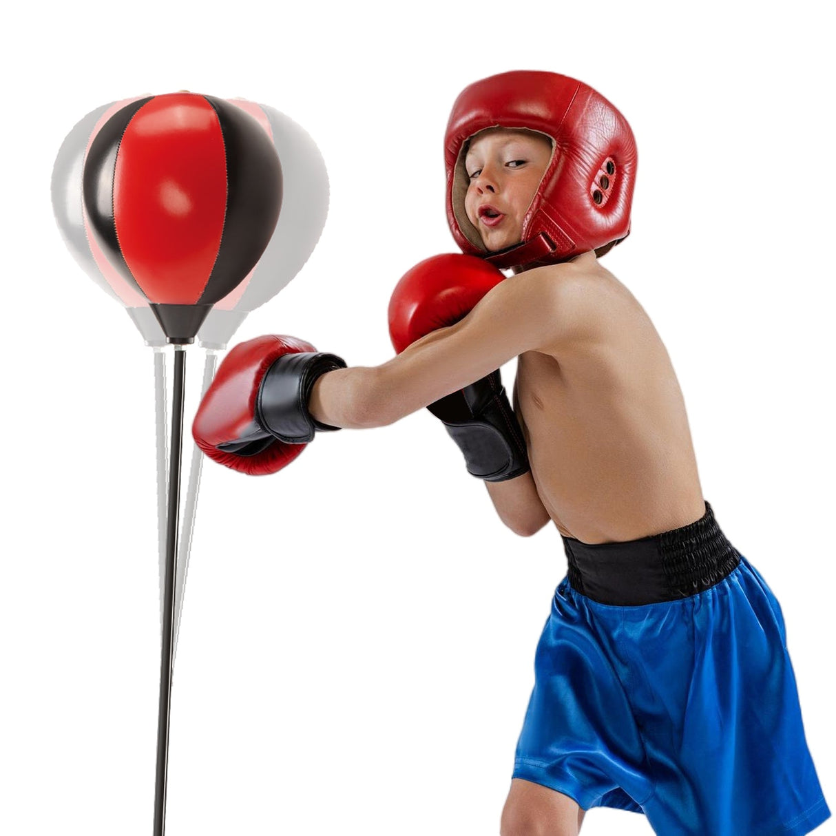 Contixo Kids Boxing Glove and Punching Bag Set With Adjustable Stand