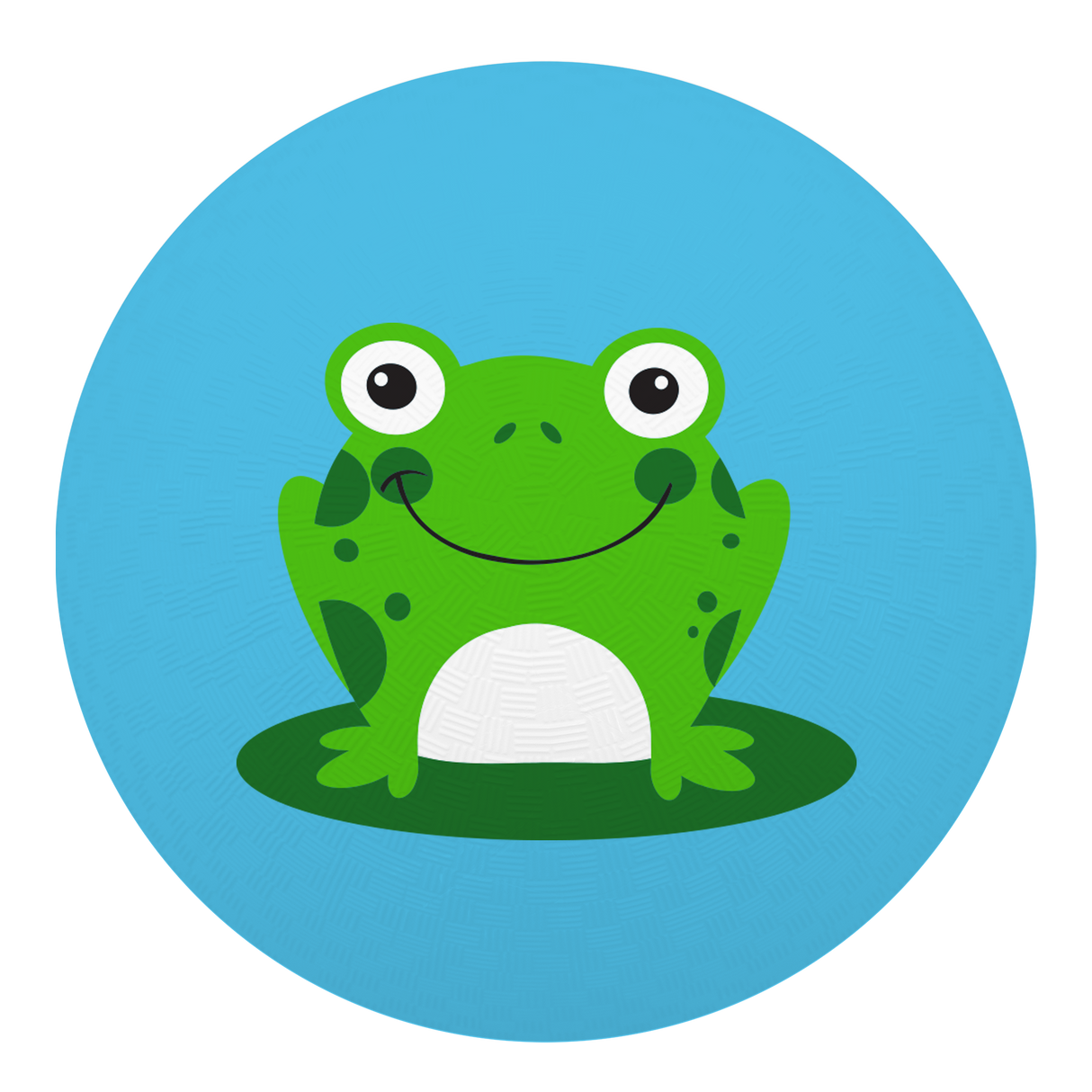 Blue Frog Playground Ball