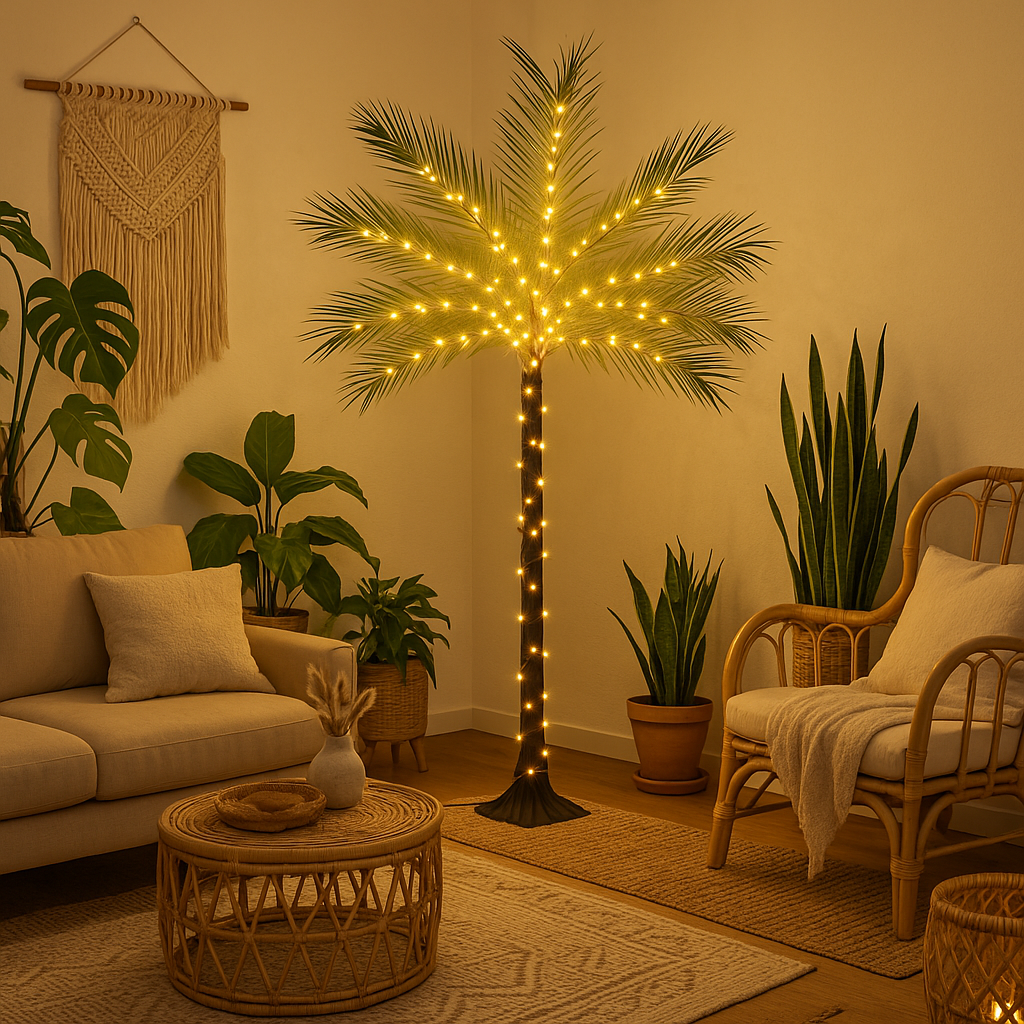 5.9ft Artificial Phoenix Palm Tree
