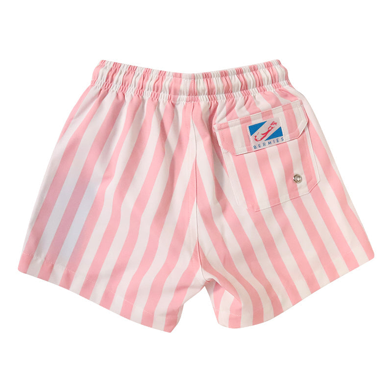 Copy of Pink Stripes - Kids Swim Trunks by Bermies