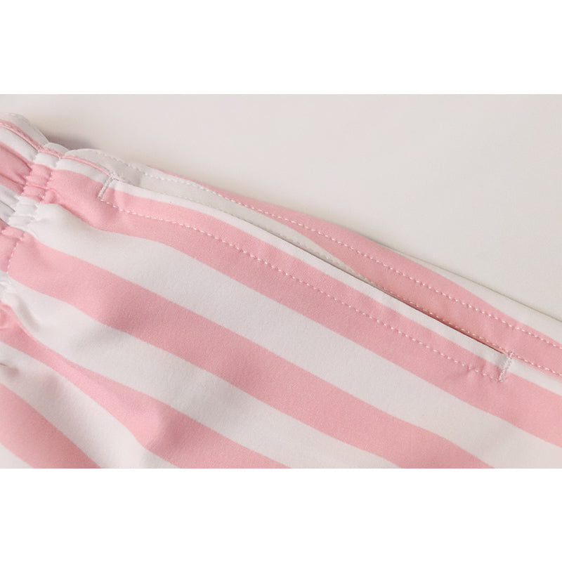 Copy of Pink Stripes - Kids Swim Trunks by Bermies