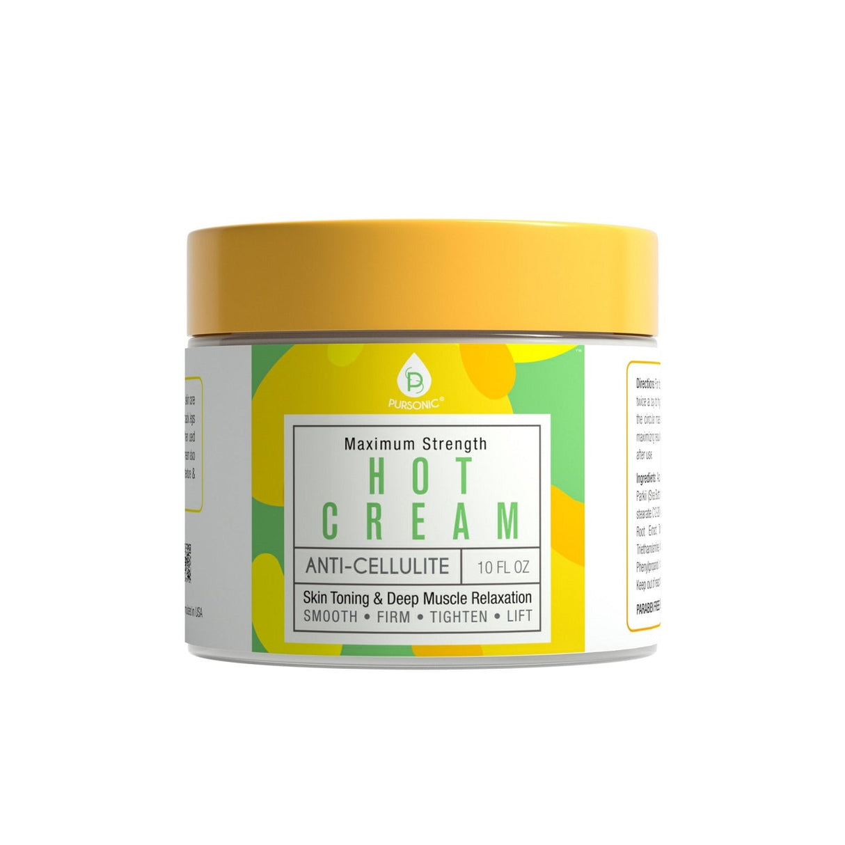 Anti Cellulite & Muscle Relaxation Hot Cream by Pursonic